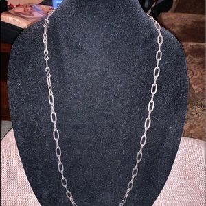 Sterling Silver 925 Open Italian Braided Necklace